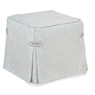 Four Seasons Furniture Ottomans CUBERobinsegg Slipcover Ottoman